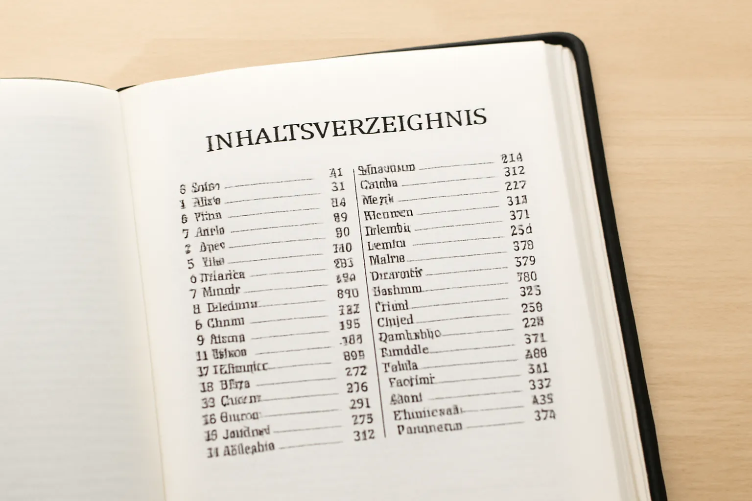 bibel inhaltsverzeichnis