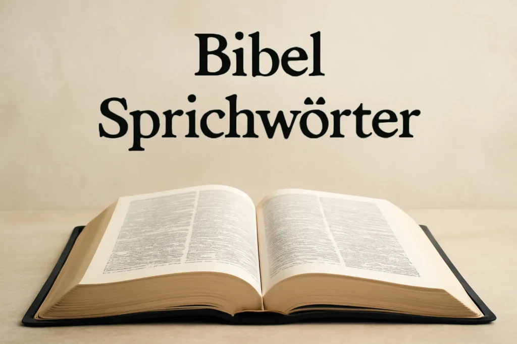 bibel sprichwörter