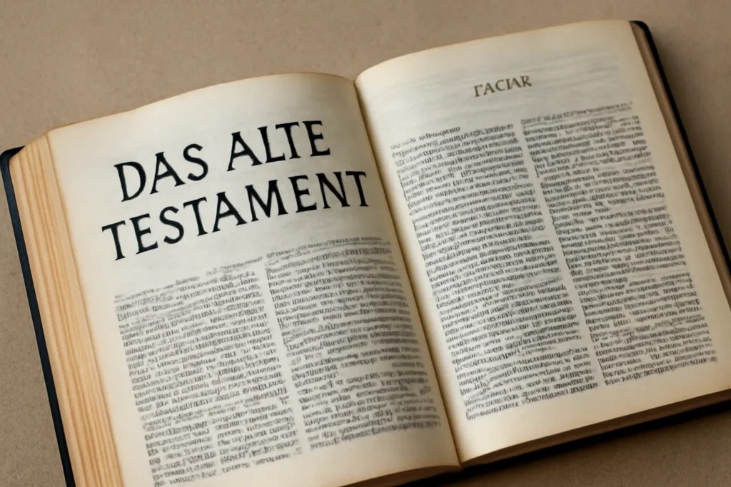 das alte testament deutsch