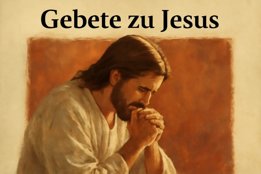 gebete zu jesus