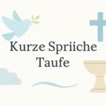 kurze sprüche taufe