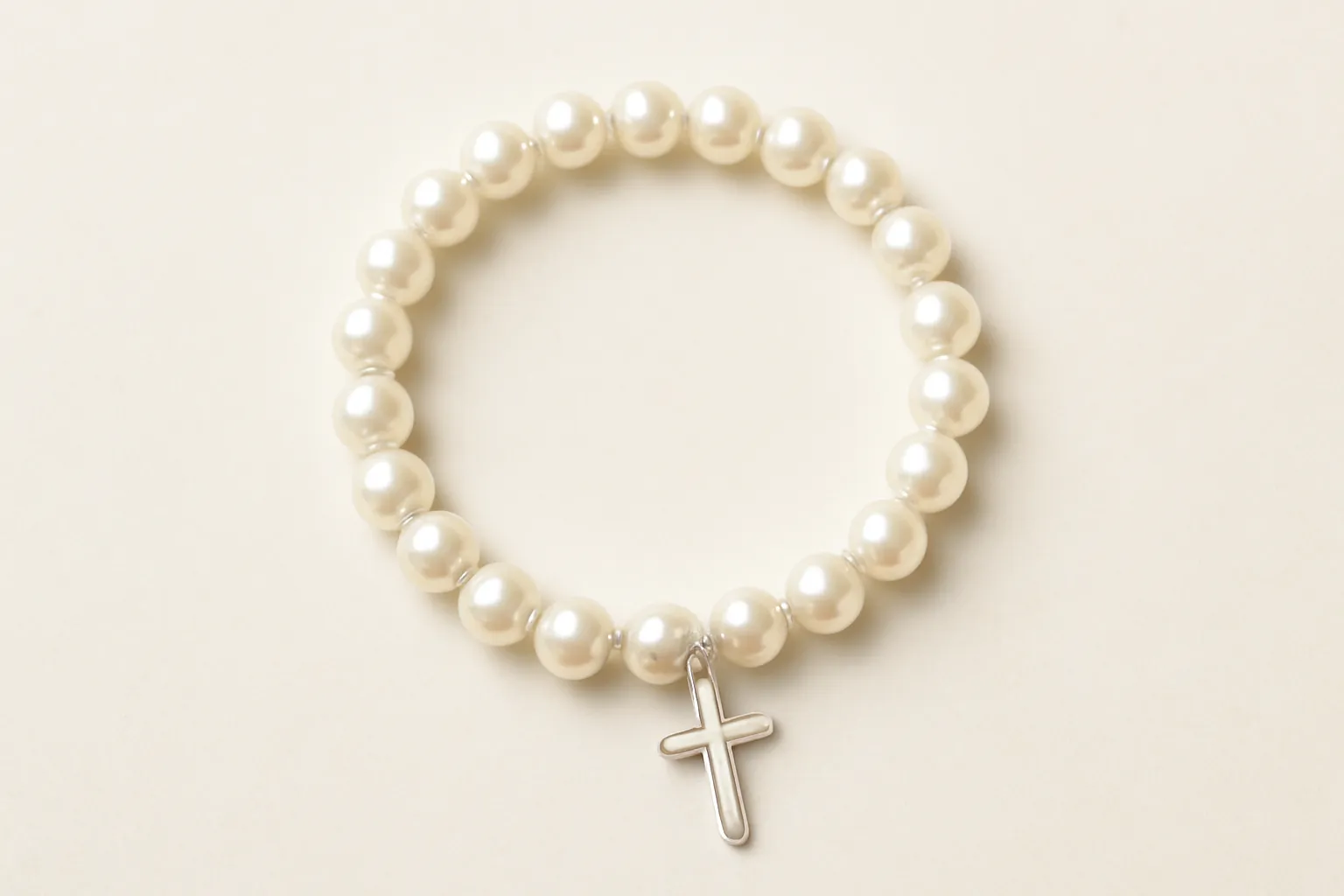 perlen des glaubens armband